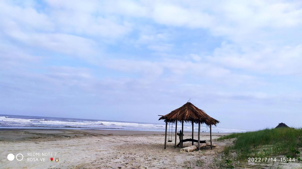 Casa De Frente Para O Mar Em Ilha Comprida Sp Bagian luar foto